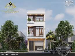 Nhà phố 3 tầng đẹp Hiện đại được yêu thích nhất năm 2023