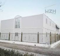 Movable Flat Container House, Prefab Modular Container Building