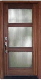 Glass is tempered, dual pane for added energy efficiency. Modern Entry Doors Wood And Glass Door Designs Tri Lite Door Panel