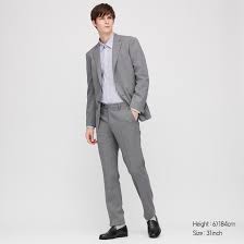 Original penguin men's two piece slim fit suit. Men Wool Stretch Slim Fit Suit Trousers Uniqlo