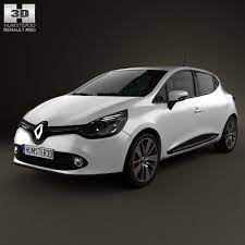 3d Car 5 3d Model Renault Clio Car Clio