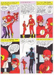 Flashback 1956 Kid Flash Silver Age Comic Books Comic Book Panels