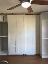 Turn Ikea Bergsbo Doors Into Sliding Barn Doors Sliding Door Wardrobe Designs Cheap Barn Doors Ikea Sliding Door