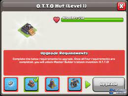 Mustachioed barbarians, fire wielding wizards, . Unlocking The 6th Builder O T T O Clash Ninja