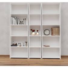 Hepsi Home Genis Kitaplik Parlak Beyaz Fiyati Taksit Secenekleri Ev Dekoru Kitapliklar Kitaplik