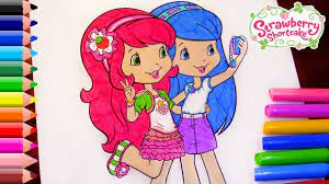 Coloring strawberry shortcake coloring book image inspirations. Strawberry Shortcake Coloring Pages For Kids Strawberry Shortcake Coloring Book For Children Youtube