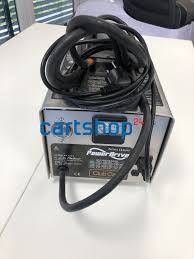Your car's battery provides the necessary power to start your engine. Powerdrive Battery Charger 48 Volt Original Club Car Id 103976902 Cartshop24 Best Used Golfcarts Spare Parts