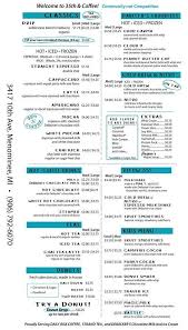 Menu Of 35th Coffee In Menominee Mi 49858 Restaurant Photos Pasty Shop Menu Restaurant