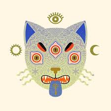 Mystic Cat By Lordofmasks Cat Art Print Cat Throw Blanket Cat Art