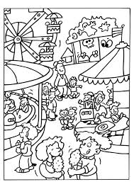 Your kids will increase their vocabulary by learning about different anima. Coloring Page Carnival Img 6514 Coloring Book Pages Coloring Pages Coloring Books