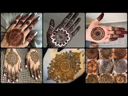 Most Beautiful Stylish Mandala Goll Tikki Mehndi Designs Collections 2020 Youtube In 2020 Mehndi Designs Henna Designs Mehndi