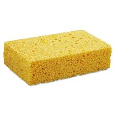 Boardwalk Medium Cellulose Sponge 3 2 3 X 6 2 25 In 1 55 In Thick Yellow 24 Carton Bwkcs2 The Home Depot Sponge Olive Oil Cake Cellulose