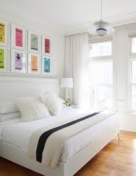 White is a lovely color for the bedroom walls. These 70 Rooms Prove A Pop Of Color Is All You Need House Home