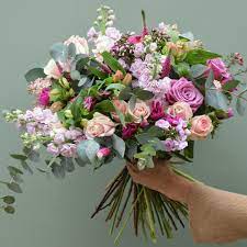 Rose garden bouquet of flowers. Scented Garden Bouquet Kensington Flowers