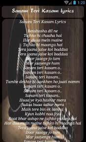Best Sanam Teri Kasam Song For Android Apk Download Hindi movie featuring harshvardhan rane, mawra hocane, anurag sinha, manish sanam teri kasam is a hindi album released in 2015. best sanam teri kasam song for android