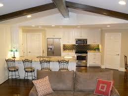 Graystone custom builders, interior design: Galley Kitchen Living Room Ideas Ecsac
