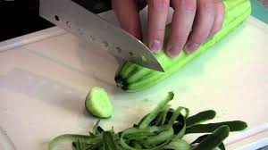 This video is about how to cut cucumber for sushi_____creatyoursushi is japanese food channel base on t. How To Slice Cucumbers For Sushi Rolls Recipes Youtube