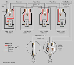 Before beginning electrical work gather a basic set of tools designed for wiring. 4 Way Switch Wiring Light Switch Wiring 3 Way Switch Wiring Home Electrical Wiring