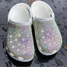 Check out this item in my Etsy shop  https://www.etsy.com/listing/789707915/bling-crocs-blinged-out-crocs-strass  in 2020 | Crocs fashion, Crocs shoes, Bling shoes