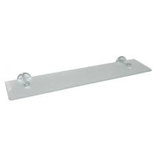 L'ampia varietà di mensole realizzate in vetro per il bagno consente di trovare sempre l'elemento perfetto per i propri ambienti. Mensola Bagno Vetro Satinato Supporti Metallo Cromato Kv Store