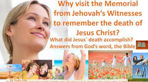 Check out our jw 2021 memorial selection for the very best in unique or custom, handmade pieces from our shops. Memorial 2021 Jehovah S Witnesses On Saturday March 27 2021 Online Because Of The Coronavirus Pandemic