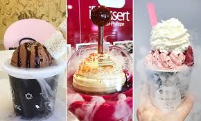 Dragon ball z birthday cake. Trendy Ice Cream Shops Sell Smoking Desserts Daily Mail Online