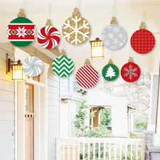 Check spelling or type a new query. Hanging Ornaments Outdoor Holiday And Christmas Hanging Porch Tree Yard Decorations 10 Pieces Walmart Com Walmart Com