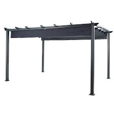 Hartman Roma Pergola 4m X 3m Grey 760 Garden4less Uk Shop