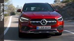 2020 Mercedes Benz Gla 220d 4matic Patagonia Red Driving Interior Exterior Youtube