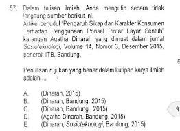 Maybe you would like to learn more about one of these? Contoh Penulisan Daftar Pustaka Yang Benar Brainly Berbagai Contoh