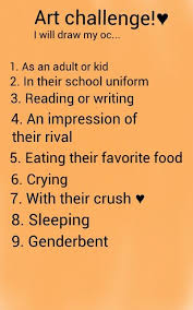 Oc Questions Comment I Won T Get To Draw Her Right Now Because Of Reasons But I Ll Draw Her Later Today D Drawing Challenge Drawing Prompt Art Challenge