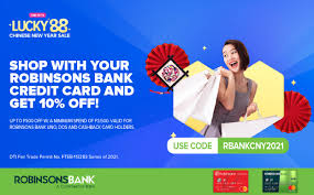 Because each of us has a different credit score, your likelihood of you should have as little debt as possible on your credit history when applying for a credit card to increase your odds of approval. Credit Cards Philippines Robinsons Bank
