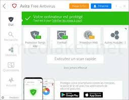 Avira Free Antivirus 2019 V15 0 1909 Offline Installer Antivirus Gratuit Activite En Ligne Smartphone