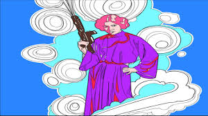 Adopted into royalty, leia was an important leader of the rebel alliance and integral in fighting to restore the republic. Star Wars Art Of Coloring Princess Leia Coloring For Kids Coloring Pages For Children Youtube