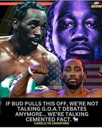 Epic Respect Moment! 💥 Victory with Class! After taking him down, Crawford  handed the belts back to Canelo, right in front of his wife and daughter!  🥊🔥 #Respect #BoxingLegends
