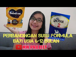 Sedangkan bebelove gold 1 dan bebelove gold memiliki ukuran berat 700 gram saja. Perbandingan Susu Formula Bayi Usia 6 12 Bulan Lactogen Bebelove Youtube