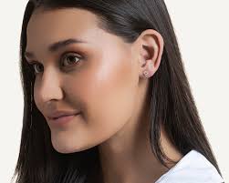 0.30CT TDW Diamond Grace Stud Earrings