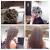 Short Hair White Rod Perm