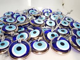 100 Pcs Silver Evil Eye Wedding Favor Charm 4 5 Cm Etsy Wedding Favors Wedding Charm Eye Decor