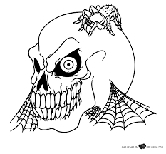 Dibujos De Halloween Para Colorear De Miedo