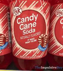 Spotted On Shelves Kroger Big K Limited Edition Cinna Roll And Candy Cane Soda Kroger Colourful Snack Candy Cane