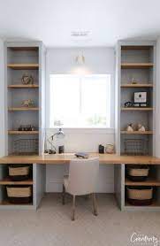 Take a look around your home and look for unused or wasted space. 29 Ideas For Bedroom Desk Wall Built Ins Home Office Design Home Home Office Decor