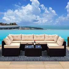 Modenzi outdoor sectional patio furniture with propane fire pit table. Patio Furniture Heart Outdoor Adventure