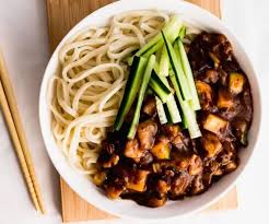 Heat 1 tablespoon of oil in a wok or pan over high heat. Jajangmyeon Korean Black Bean Sauce Noodles Curious Cuisiniere