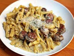 Dinner Tonight Greek Pasta With Sausage And Cheese Recipe Recipe Sausage Dishes Greek Pasta Pasta Dishes