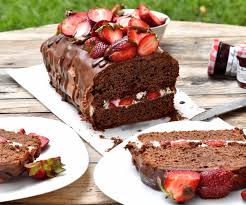 Gateau Au Chocolat Et Creme Fraise Au Thermomix Desserts Food Thermomix Desserts