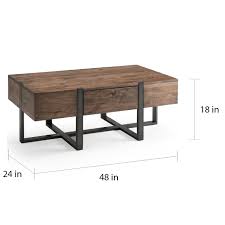 Whether you are looking for a rustic round coffee table or maybe a rustic industrial coffee table there are so many to choose from. Prescott Modern Reclaimed Wood Condo Coffee Table Overstock 16939913