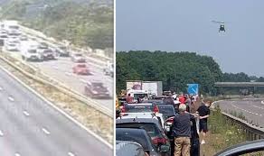 Latest m5 traffic reports, latest m5 traffic updates today. M5 Traffic Latest Cars At Standstill After Caravan Overturns Air Ambulance At The Scene Uk News Express Co Uk