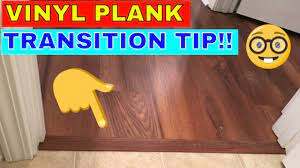 What to consider, when choosing right direction of vinyl plank flooring installation? Vinyl Plank Transition To Concrete Youtube
