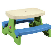 Little Tikes Ea Easy Store Jr Table Play Table Little Tikes Picnic Table Kids Outdoor Furniture